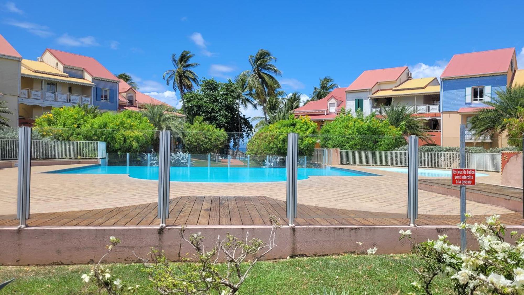 Appartement Edenoa/Vue Mer/ Plage/Piscine Le Gosier  Dış mekan fotoğraf